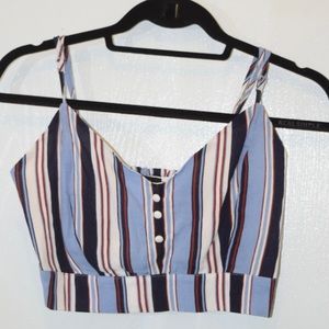 Stripped crop top